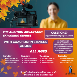 Audition Advantage: Exploring Genres