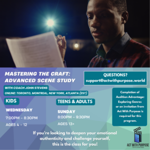 Mastering The Craft: Advanced Scene Study